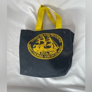 Great Souvenir Saint Thomas Virgin Islands Small Tote Bag Circa 1980’s